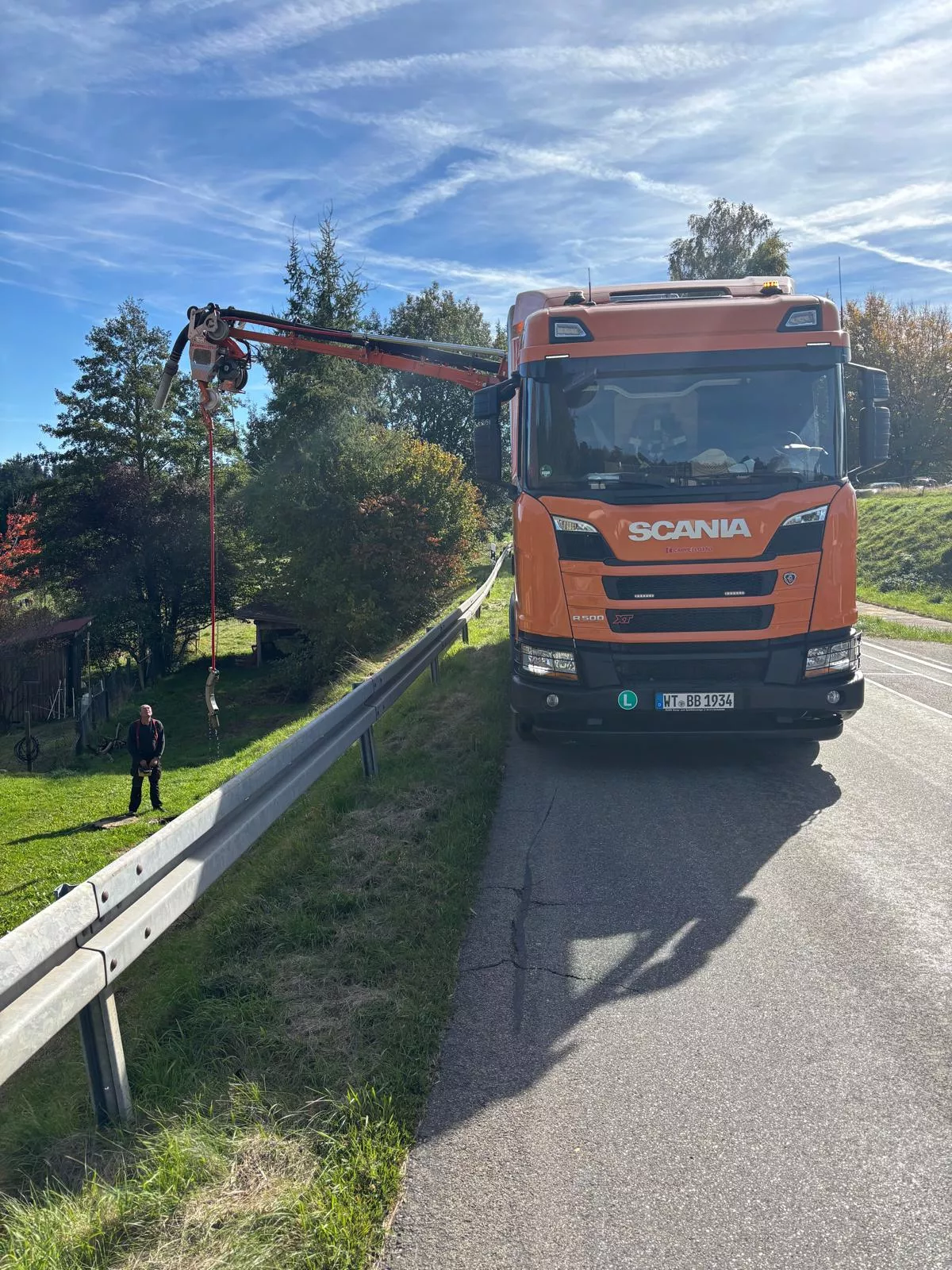 Berger GmbH, Rohr- und Kanalreinigung - mit neuem Scania im Einsatz