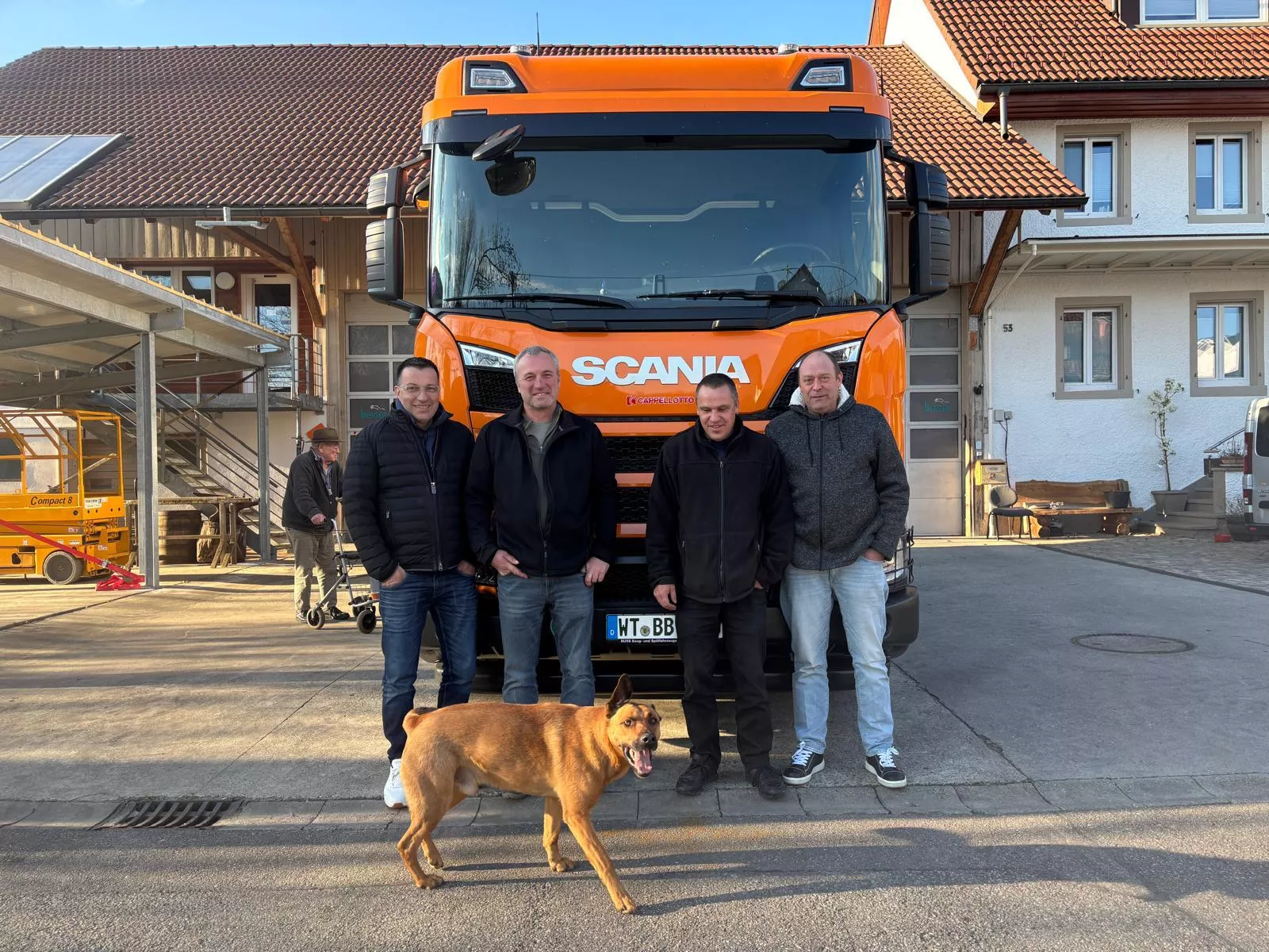 Ein Teil des Berger-Teams💪🏻